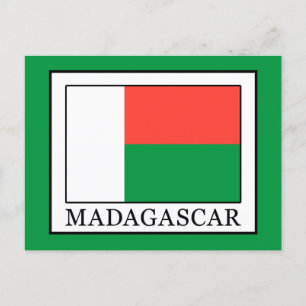 Madagaskar Postkarte