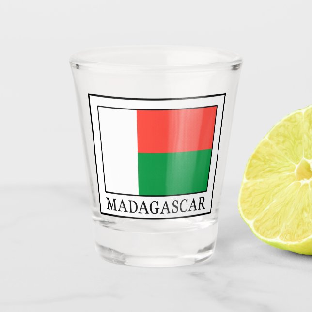 Madagaskar Schnapsglas (Vorderseite)