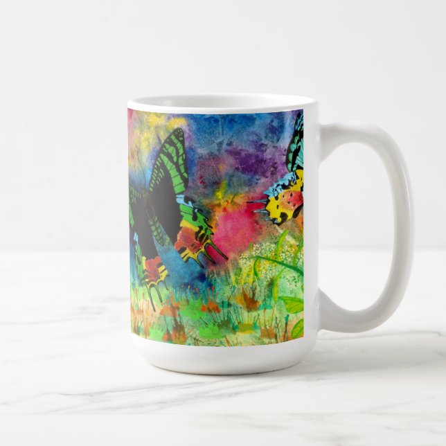 Madagaskar-Spritzen-Tasse Tasse (Rechts)