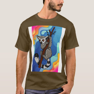 Madagaskar Zoo Tier Lemur T-Shirt