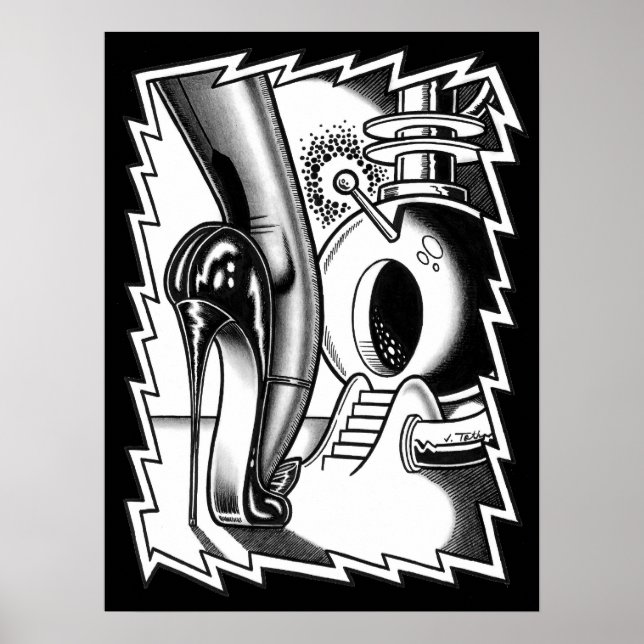 Madam Mars™/Teleportationskammer Poster (Vorne)