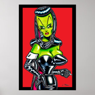 Madam Mars™/Verhüllte Glamour Poster