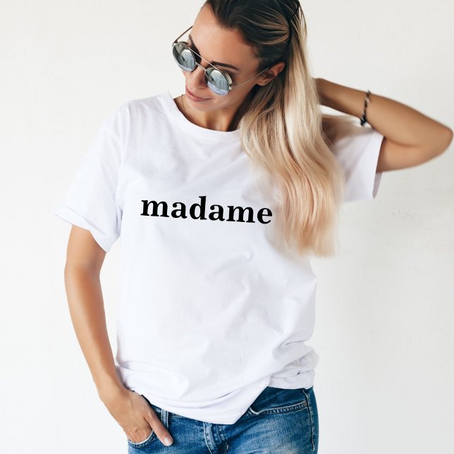 Madam T-Shirt (madame bride t-shirt)