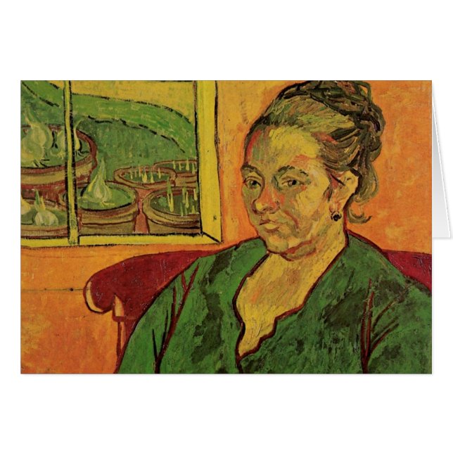 Madame Augustine Roulin von Vincent van Gogh (Vorderseite (Horizontal))