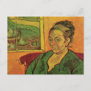Madame Augustine Roulin von Vincent van Gogh Postkarte