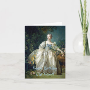 Madame Bergeret 1766 Alles Gute zum Geburtstag Bes Karte