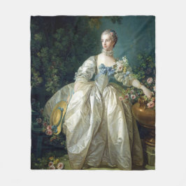 Madame Bergeret 1766 Boucher Fleecedecke
