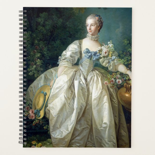 Madame Bergeret 1766 von Francois Boucher Ölfarbe Planer (Vorderseite)