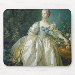 Madame Bergeret, C. 1766 (Öl auf Leinwand) Mousepad