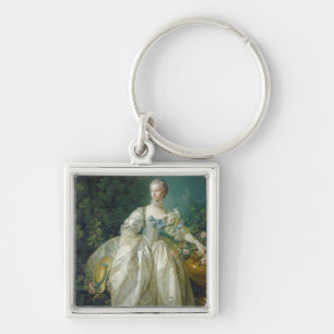 Madame Bergeret, C. 1766 (Öl auf Leinwand) Schlüsselanhänger