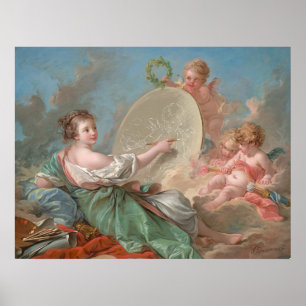 Madame Bergeret - François Boucher Kunst Poster