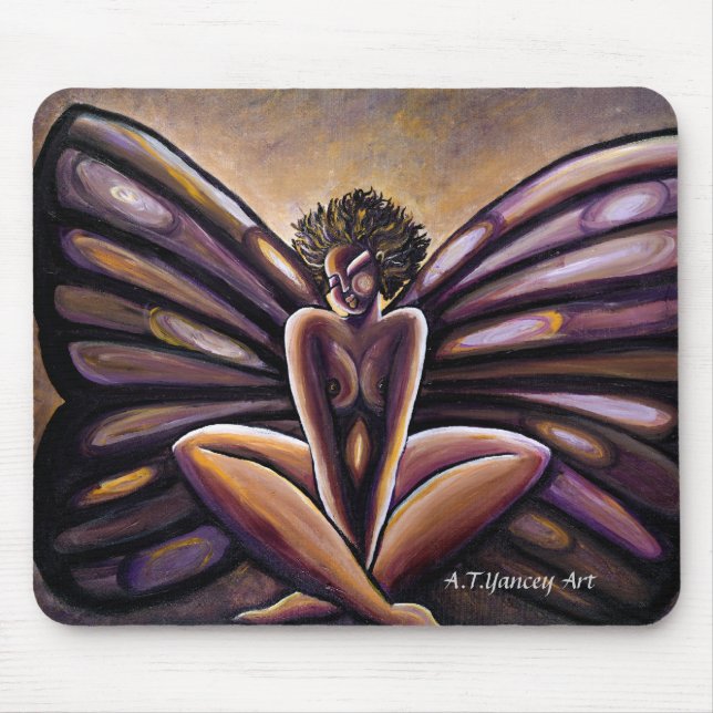 Madame Butterfly III Mousepad (Vorne)