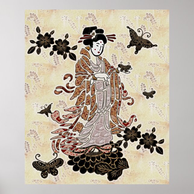 Madame Butterfly Poster (Vorne)
