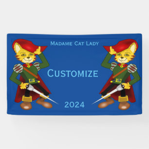 Madame Cat Lady 2024 für Präsident Thunder_Cove Banner