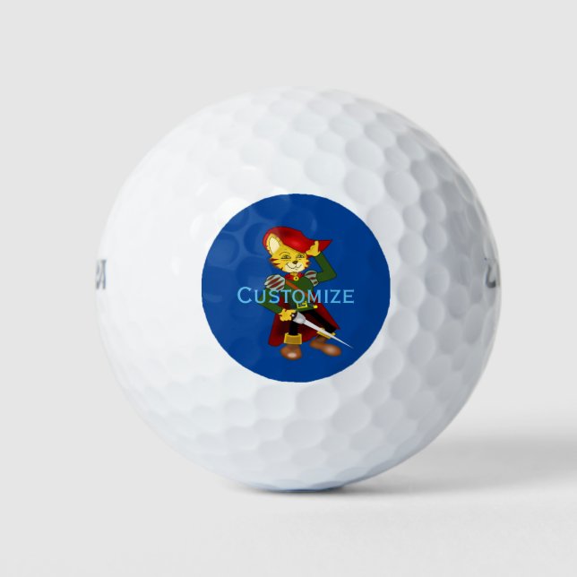 Madame Cat Lady 2024 für Präsident Thunder_Cove Golfball (Vorderseite)