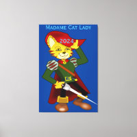 Madame Cat Lady 2024 für Präsident Thunder_Cove