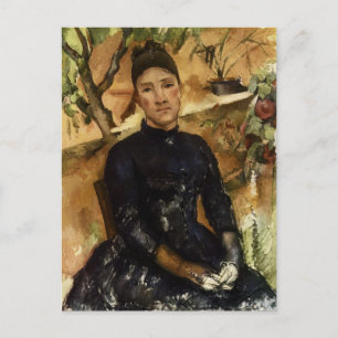 Madame Cezanne im Wintergarten Postkarte