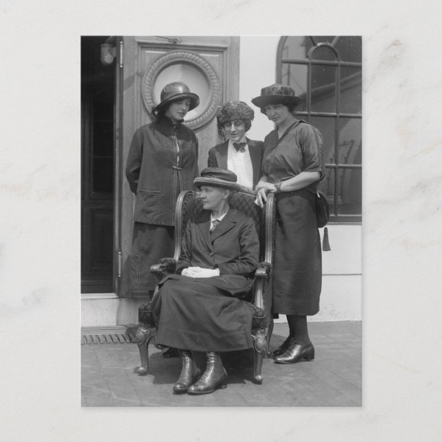 Madame Curie, Anfang der 1900er Postkarte (Vorderseite)