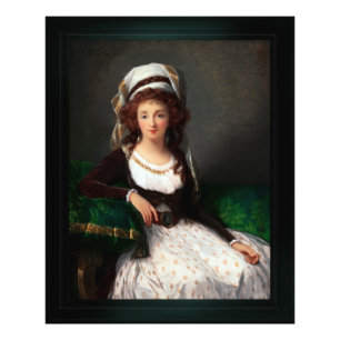 Madame d'Aguesseau de Fresnes von Elisabeth Le Bru Fotodruck