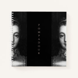 Madame de Pompadour baroque Notizbuch