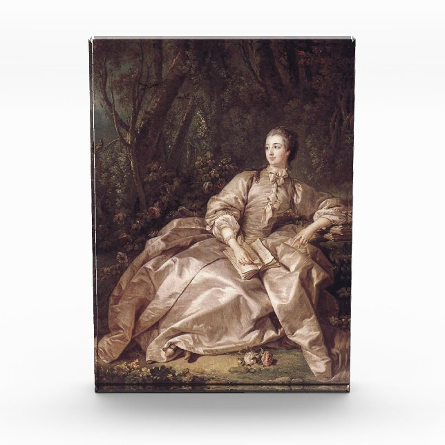 Madame de Pompadour – Francois Boucher – 1758 Fotoblock (Vorderseite)