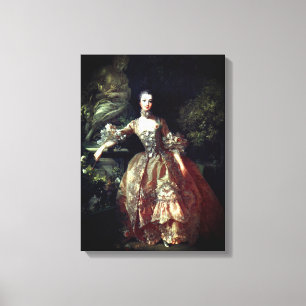Madame de Pompadour – Francois Boucher – 1759. Leinwanddruck