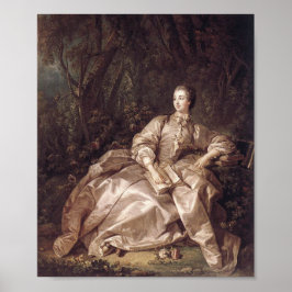 Madame de Pompadour - Francois Boucher Poster