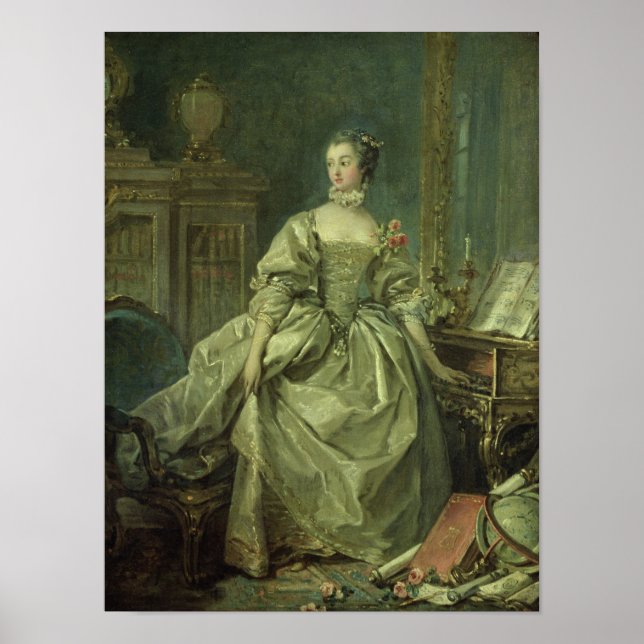 Madame de Pompadour Poster (Vorne)