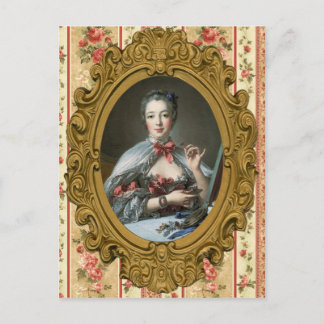 Madame de Pompadour Postkarte