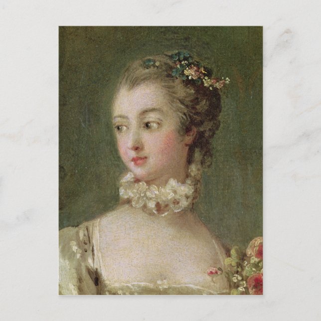 Madame de Pompadour Postkarte (Vorderseite)