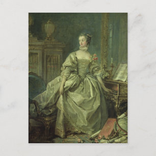 Madame de Pompadour Postkarte