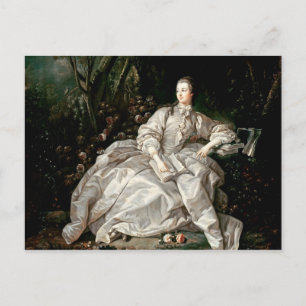 Madame de Pompadour Postkarte