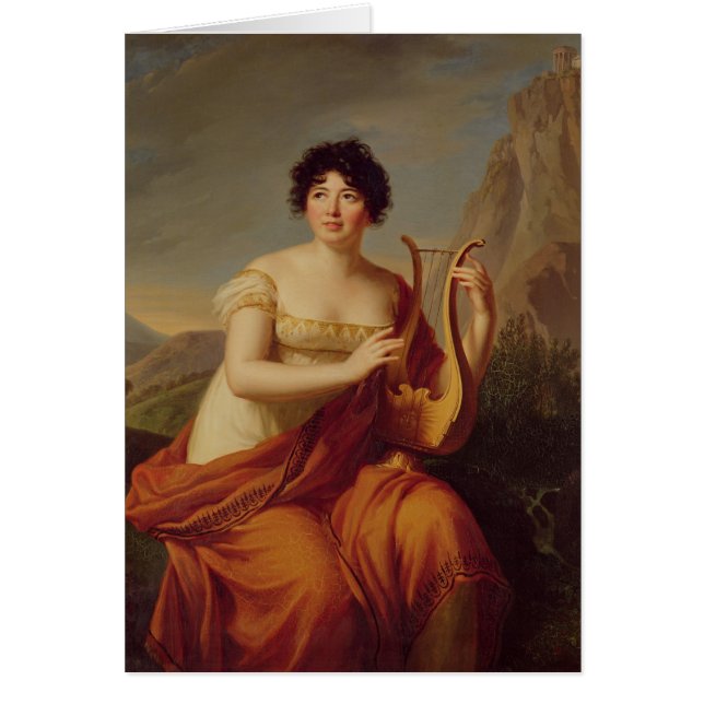 Madame de Stael als Corinne (Vorne)