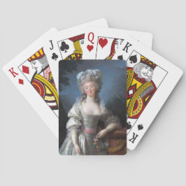 Madame du Barry 1782 von Elisabeth Brun Spielkarten