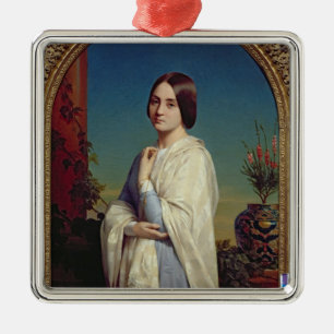 Madame Edouard Dubufe 1842 Ornament Aus Metall