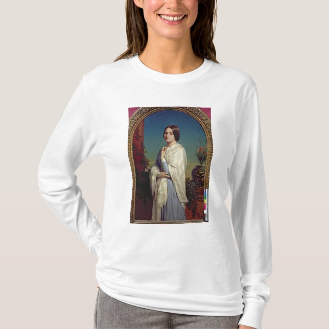 Madame Edouard Dubufe 1842 T-Shirt (Vorderseite)