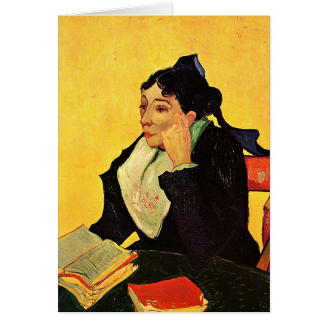 Madame Ginoux mit Büchern von Vincent van Gogh (Vorne)