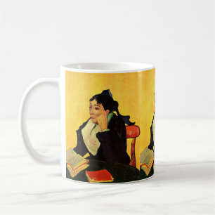 Madame Ginoux mit Büchern von Vincent van Gogh Kaffeetasse