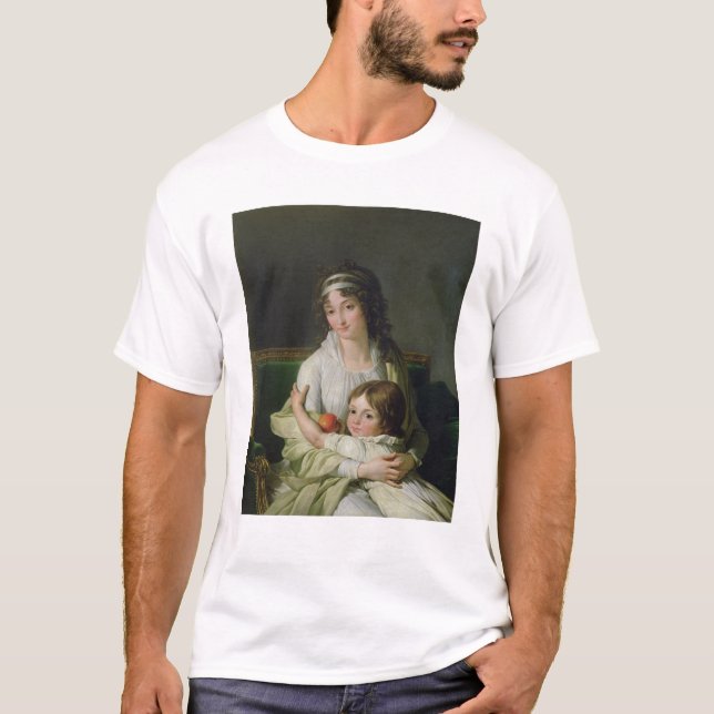 Madame Jeanne-Justine Boyer-Fonfrede und sie T-Shirt (Vorderseite)