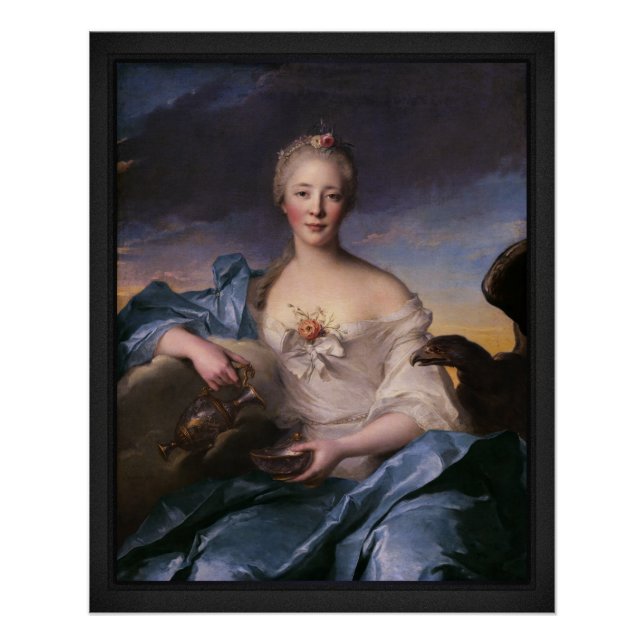 Madame Le Fèvre de Caumartin als Hebe Poster (Vorderseite)