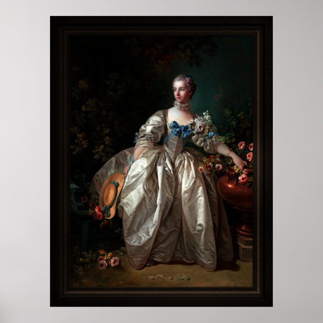 Madame Marguerite Bergeret Poster (Vorne)