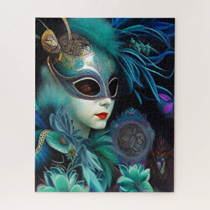 Madame Masquerade Aquamarin Puzzle