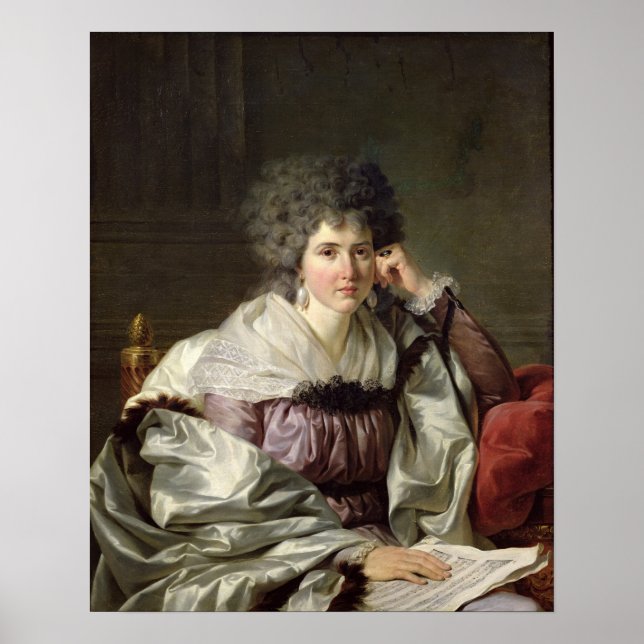 Madame Nicaise Perrin, geb. Catherine Deleuze Poster (Vorne)