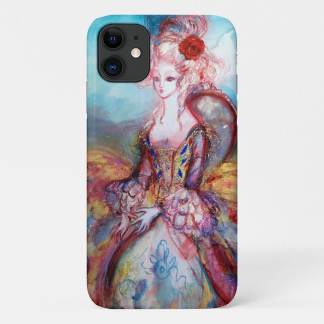 MADAME POMPADOUR ,Elegante Schönheitsmode Case-Mate iPhone Hülle (Rückseite)