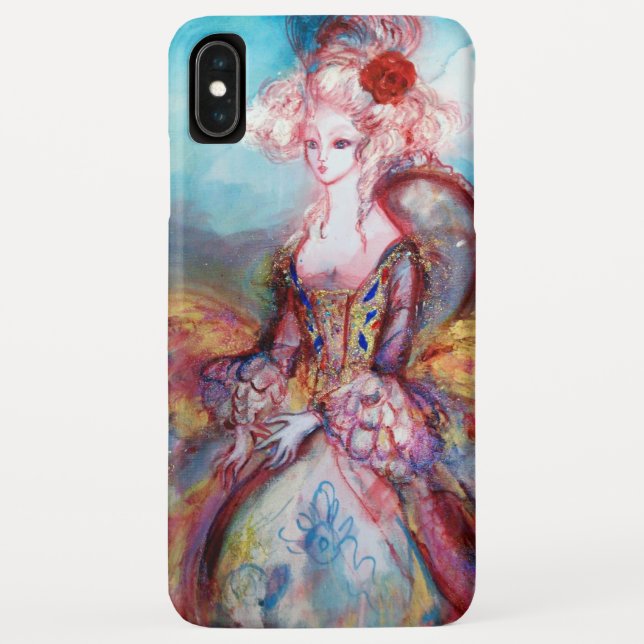 MADAME POMPADOUR ,Elegante Schönheitsmode Case-Mate iPhone Hülle (Rückseite)