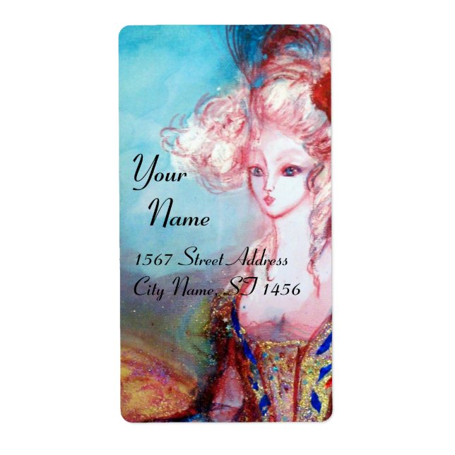 MADAME POMPADOUR, hellrosa blau (Vorne)