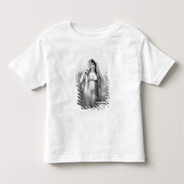 Madame Recamier Kleinkind T-shirt (Vorderseite)