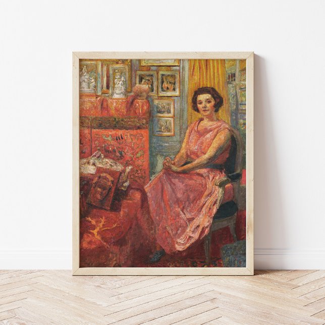 Madame Reine Bénard | Édouard Vuillard Poster (Von Creator hochgeladen)