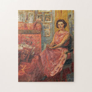 Madame Reine Bénard   Édouard Vuillard Puzzle