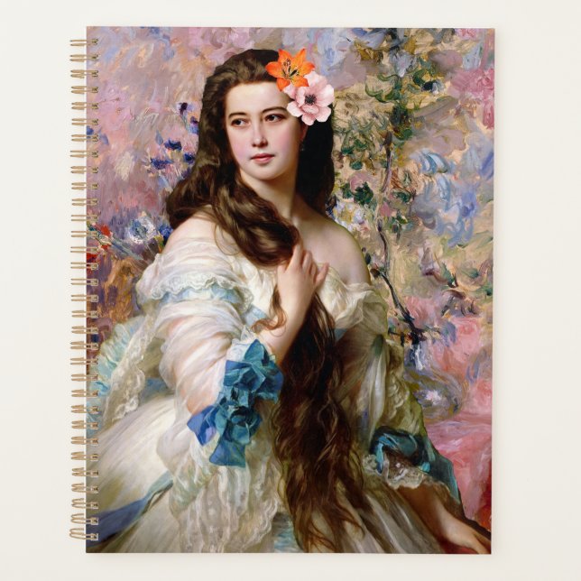Madame Rimsky mit Blumen Planer (Vorderseite)